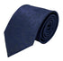 dark navy blue tie with subtle paisley design